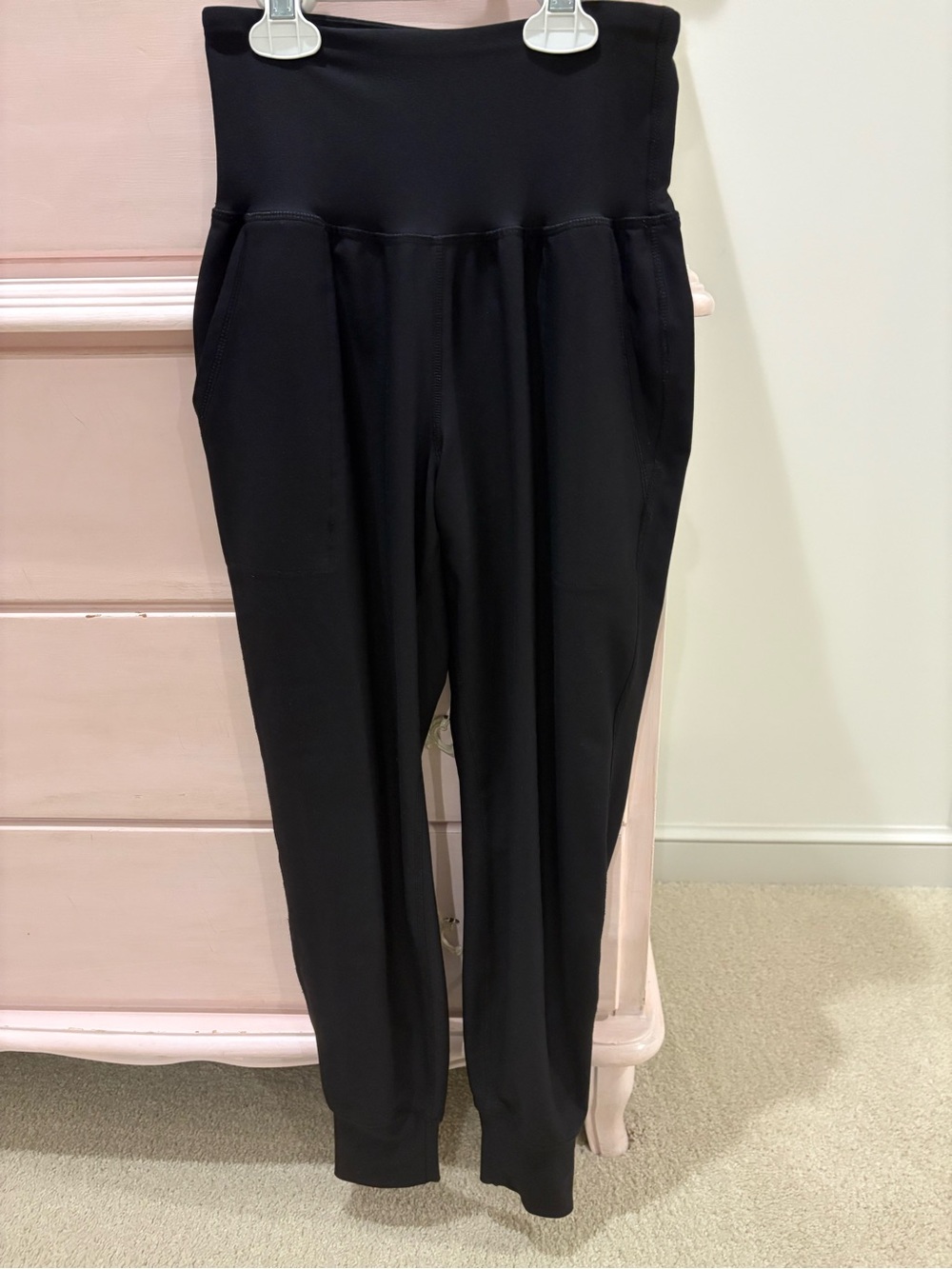 Old Navy Black High-Waist Ponte Jogger Pants